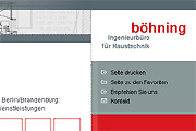 Referenz Ingenieurbüro Böhning, Berlin - Referenzen Internet-Service Berlin - Webdesign, Homepage-Erstellung, Online-Shop-Erstellung