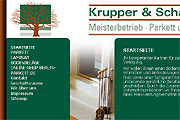 Referenz Krupper & Schäfer Parkett und Bodenbeläge, Berlin - Referenzen Internet-Service Berlin - Webdesign, Homepage-Erstellung, Online-Shop-Erstellung