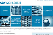 Referenz WOHLERT IT, Berlin - Internet-Service Berlin - Webdesign, Homepage-Erstellung, Online-Shop-Erstellung